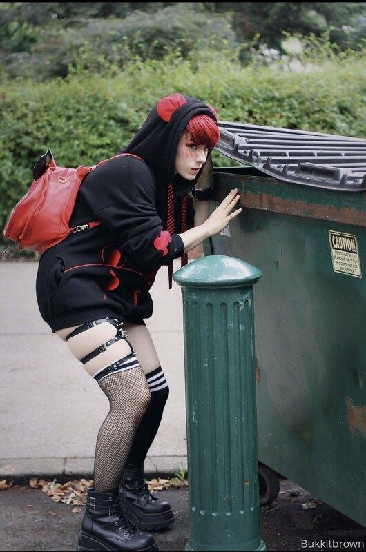 I may be a trash panda but I’m YOUR trash panda. Now pass me..