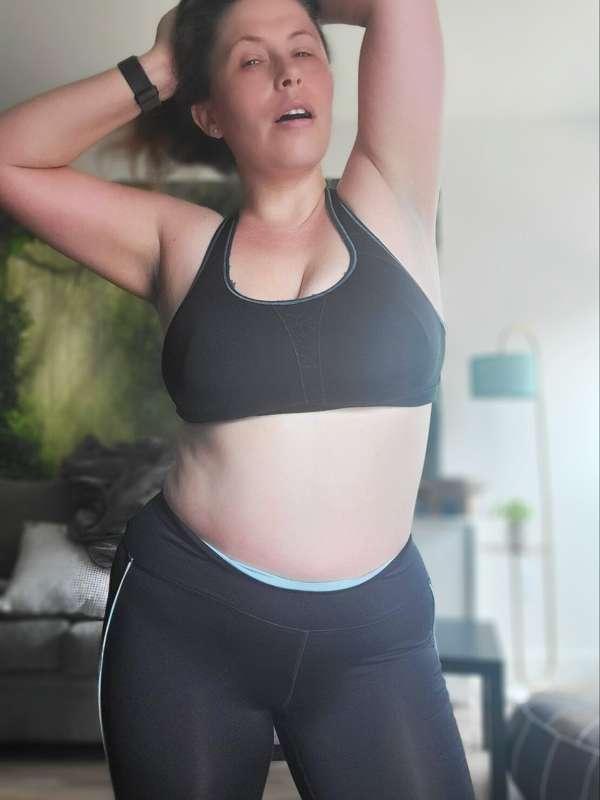 Been back in the gym. Do I look hot sweaty?
