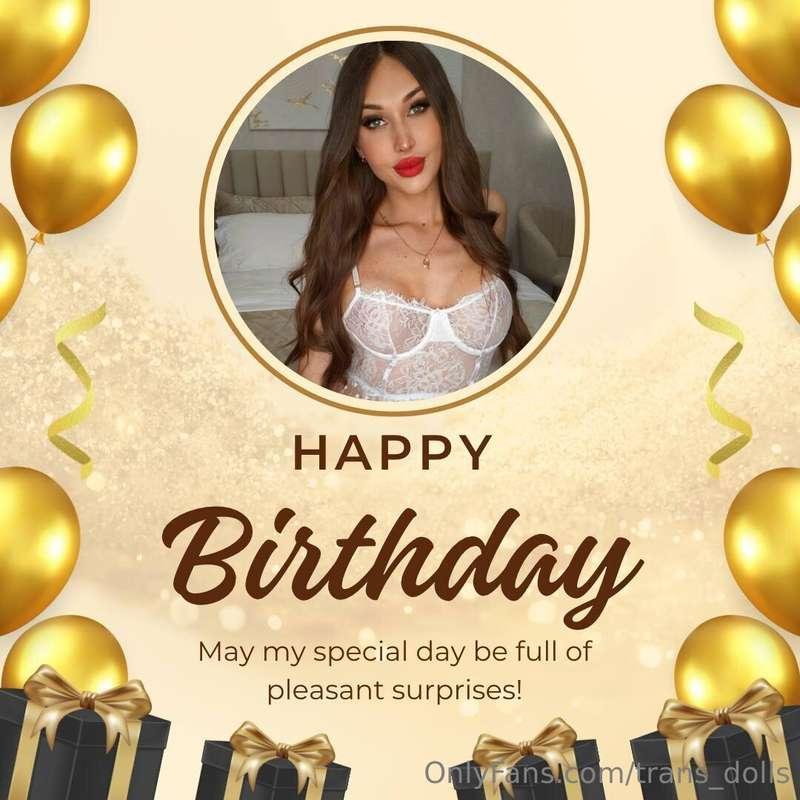 Birthday girl🎉🎉🎉🎉🎉🎉🎉! Today is MY BIRTHDAY!!!🥳🥳🥳I want to sh..