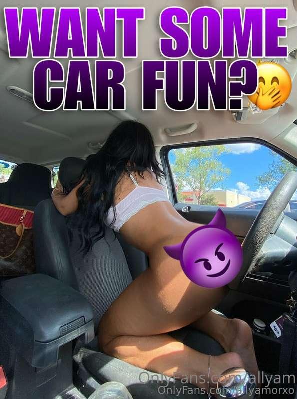### Don't you wish I was in your car right now?👅 **Whip it o..