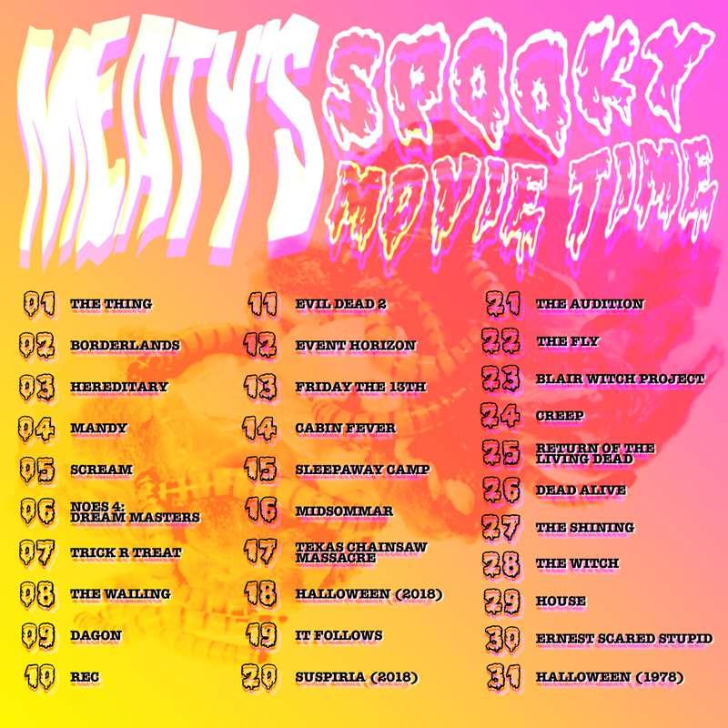 Papa Meat's Spooky Movie Time 2020