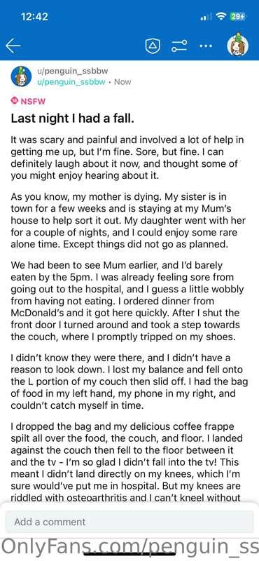 You can read the whole saga on my reddit profile. OF’s filte..