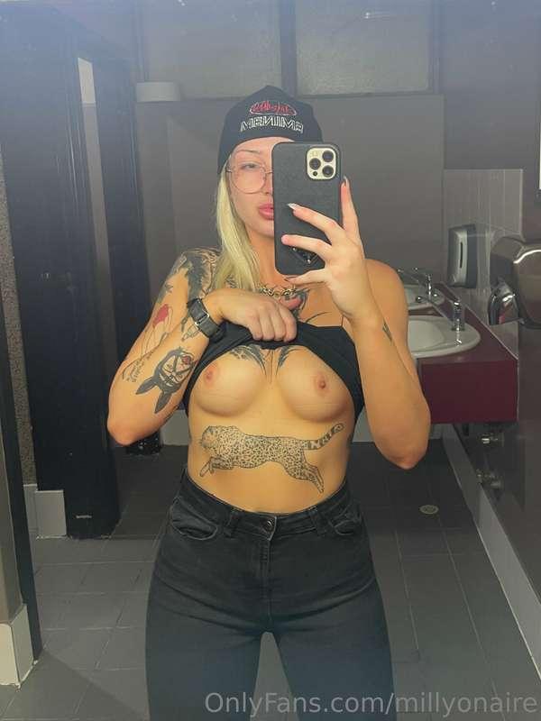 Have you ever fucked in a bathroom while you're out?