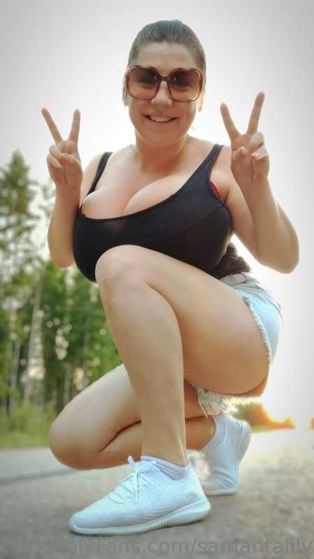 Finally its getting warm outside in my Nordic country.
And I..