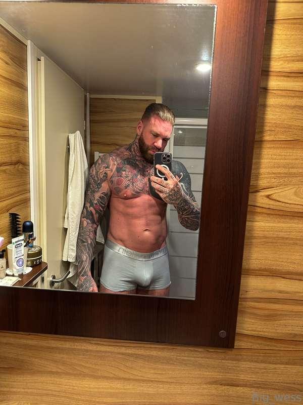 Fresh from the shower 🚿