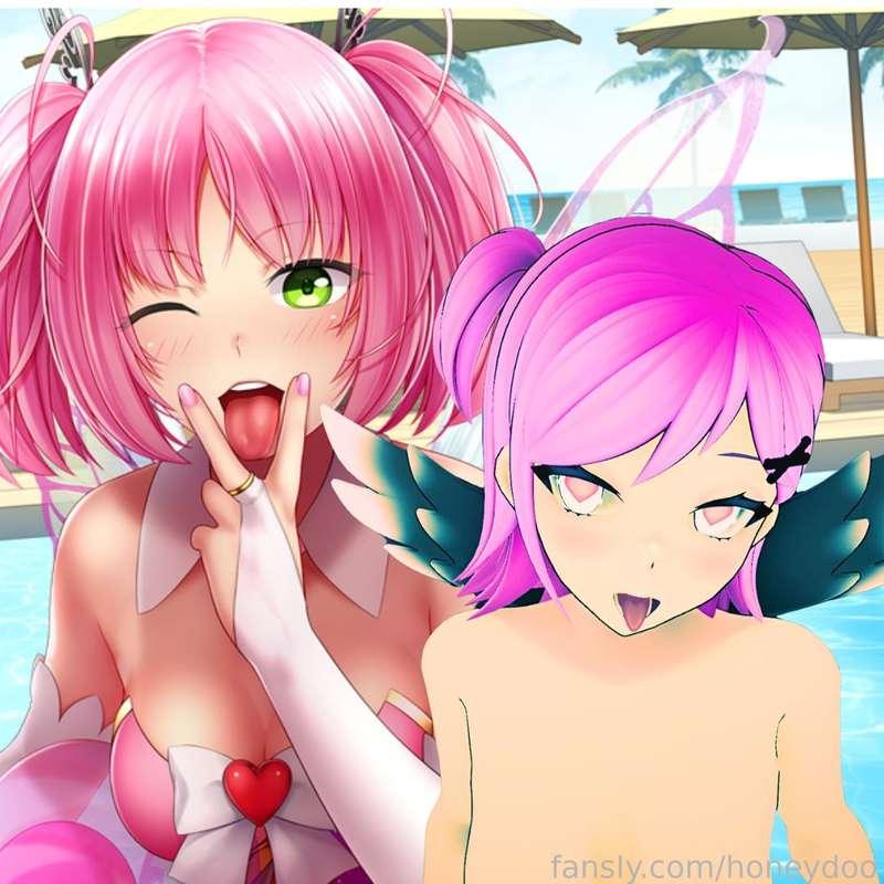 🌶️ This Week's Schedule 🌶️
🕐 1:00PM EDT / 5PM UTC

(T) Aug 6: Hunie Pop 2

(Th) Aug 8: The Arrogant Kaiju Princess and The Detective Servant

Streams are FREE💙

#hentai #gaming #stream #gamergirl #eroge