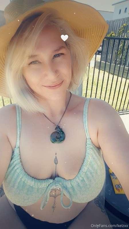Pool time. Now time to sunbath