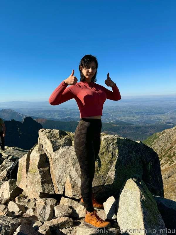 OOOPS I DID IT AGAIN. Yesterday I reached the highest peak i..