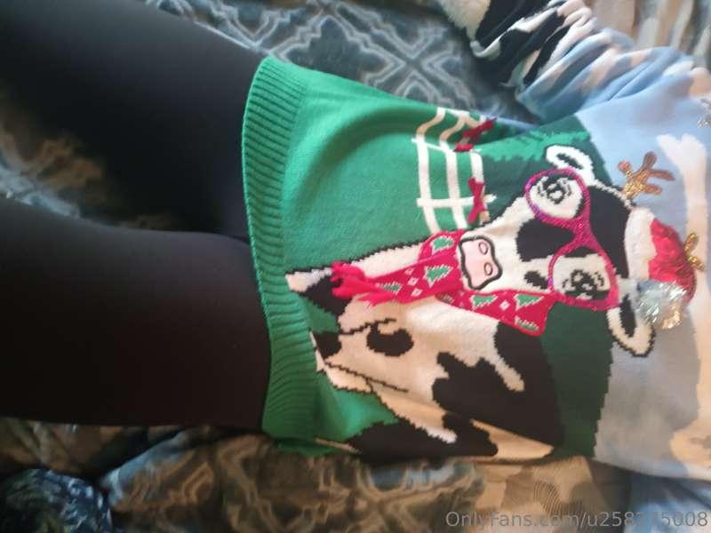 My Ugly Sweater was a hit.  But it was the lower half that g..