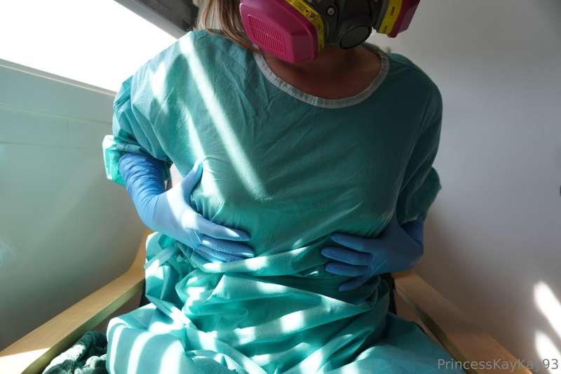 Friday view! My first time playing with the new respirator! ..