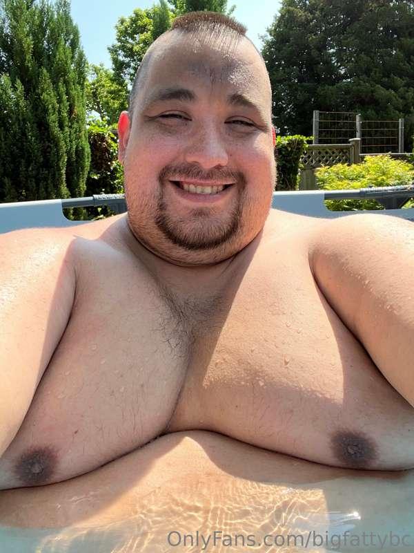 A wet fatty is a happy fatty.