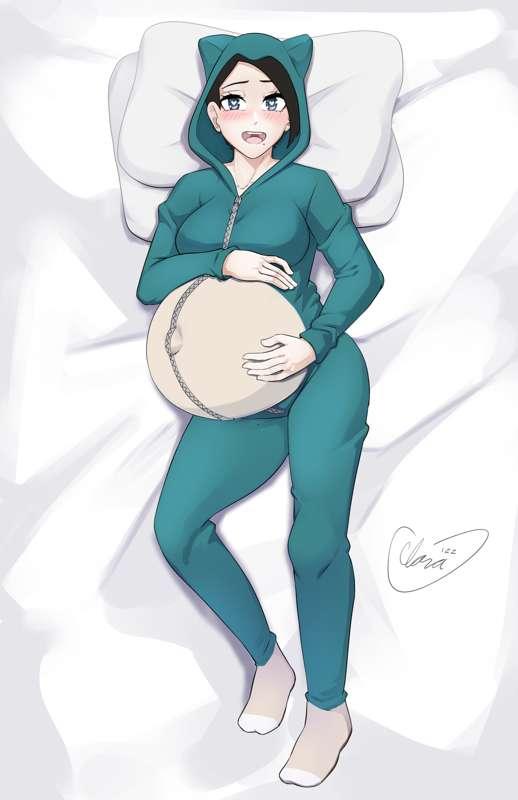 A very snuggly dakimakura ❤️