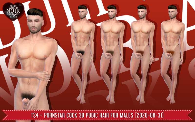 TS4 - PC 3D Pubic Hair for Males [2020-08-31] [Early Access] 