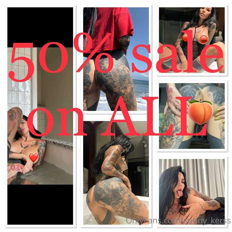 HURRY UP! ONLY TODAY FLASH SALE 50% on all HOTTEST CONTENT!