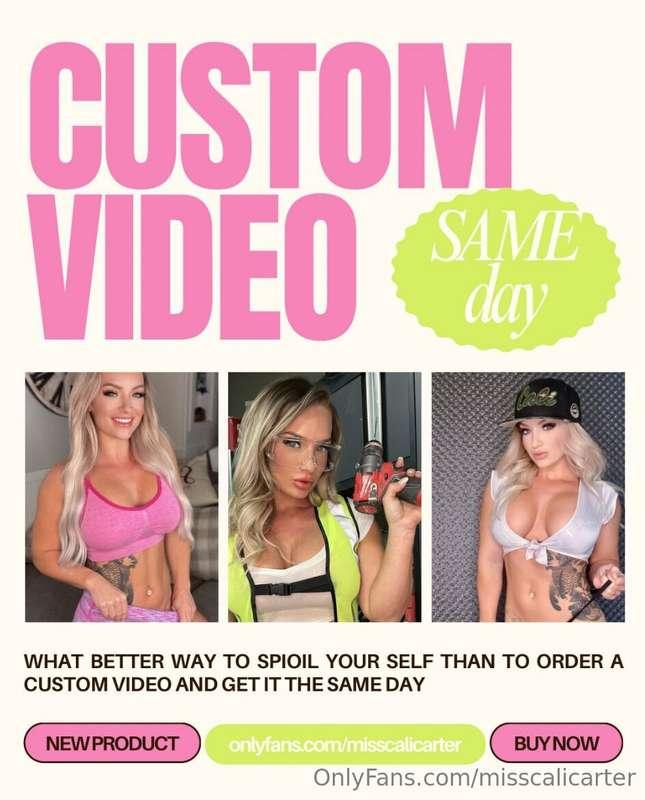 Offering SAME DAY customs!! If you order today, you'll recei..