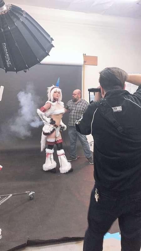 Kirin photo shoot BTS!!