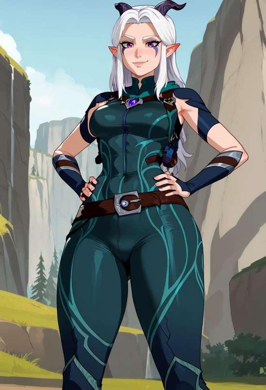 Rayla (Dragon Prince) x BBC, Request FULL
