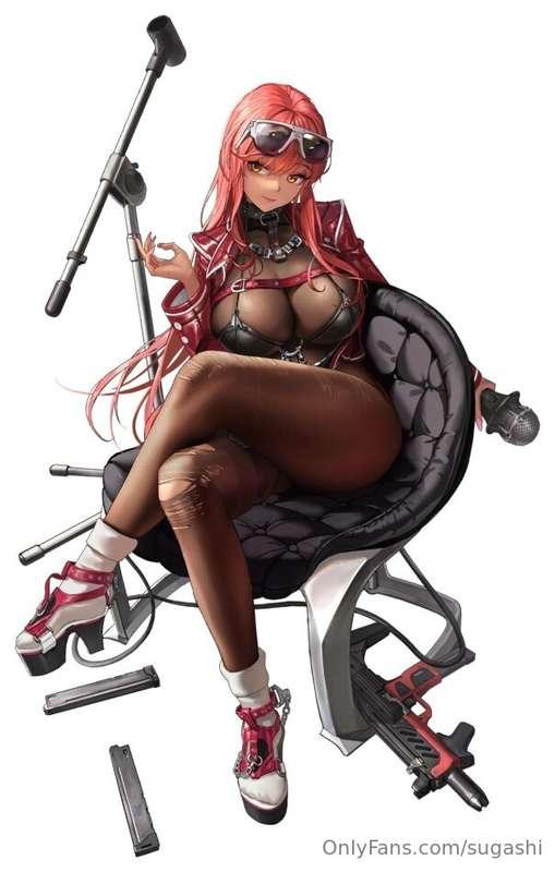 I've been debating on cosplaying these two Nikke characters ..