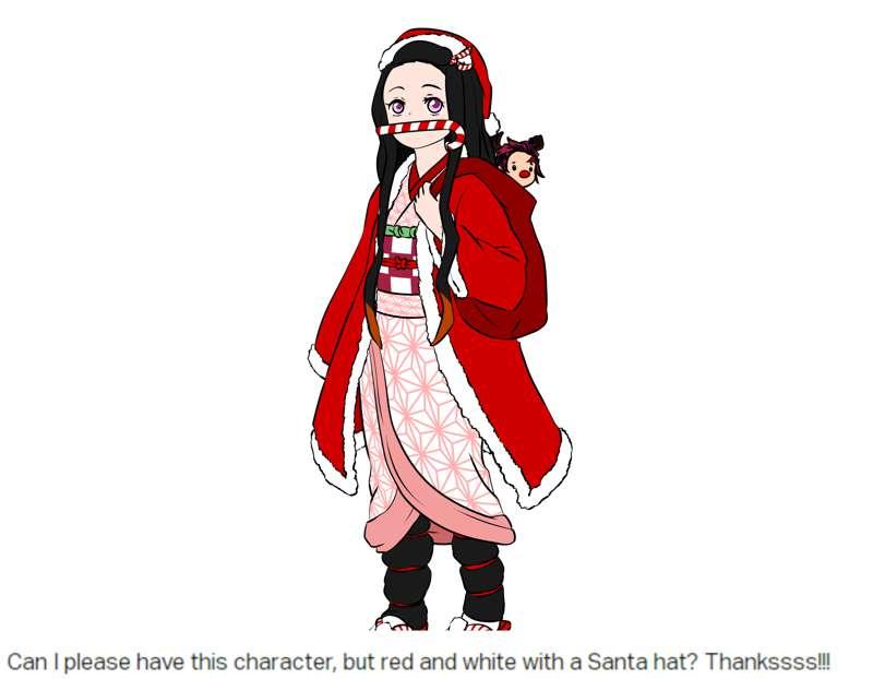 Advice's Christmas Nezuko