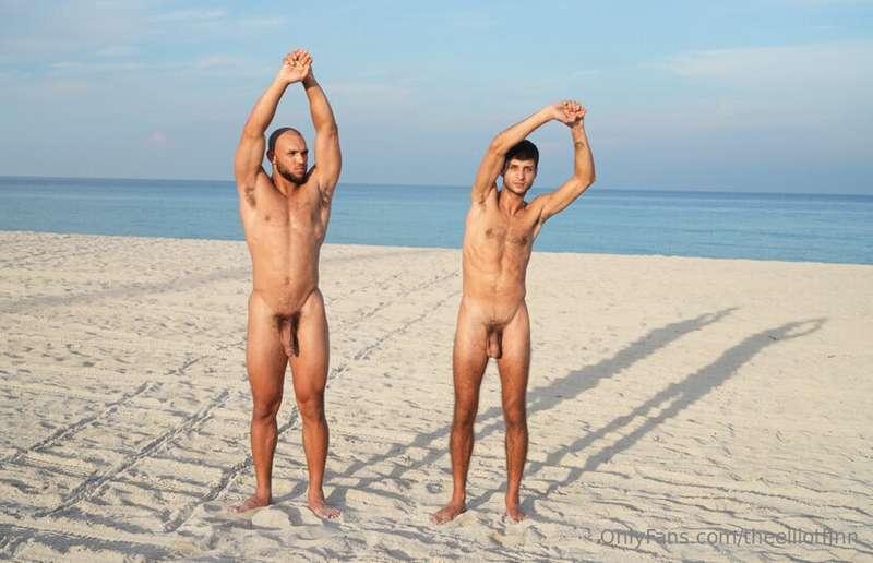 Some great shots of @marcel_moore98 and myself on the beach ..
