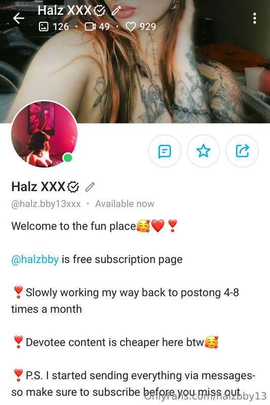 ‼️To the first 5 NEW subscribers ( @halz.bby13xxx ) you have..