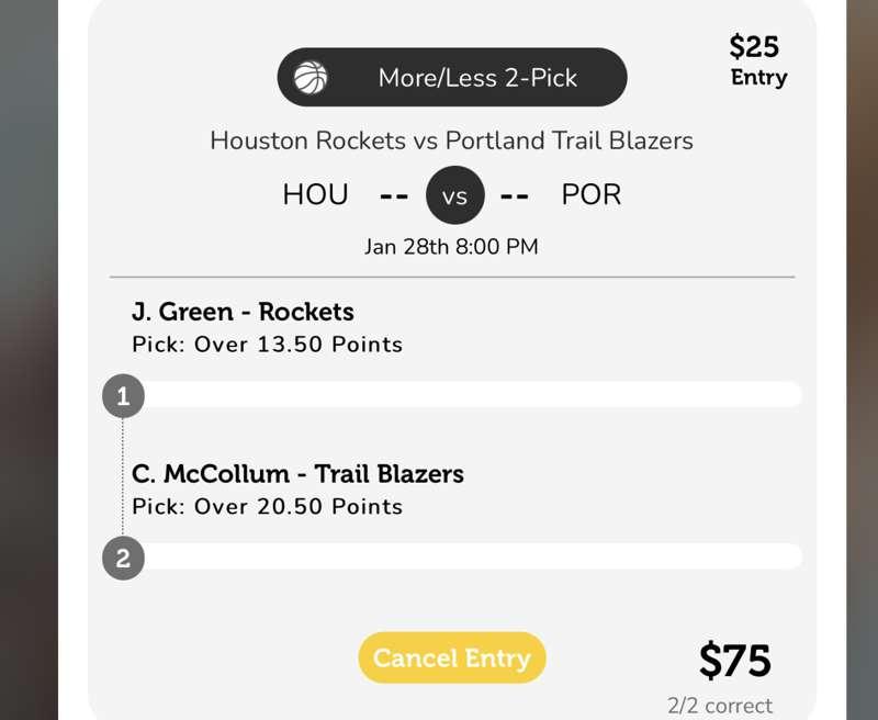Parlay play 