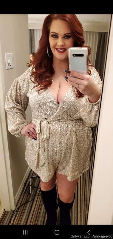 All dressed up & ready to go out on the town!