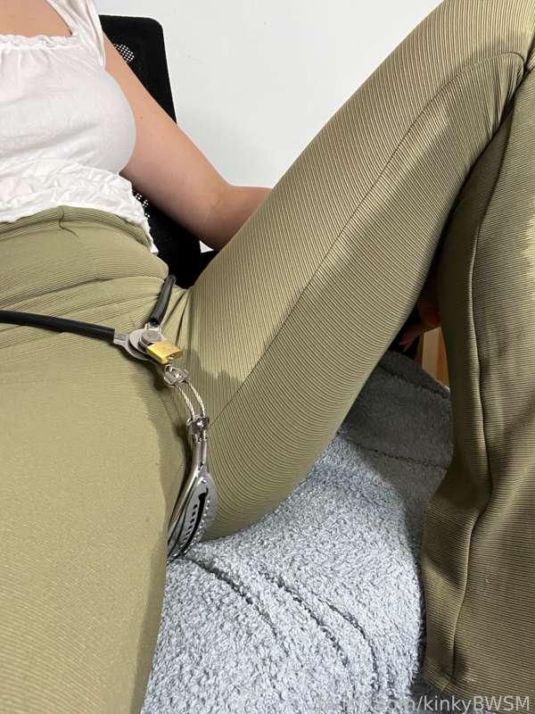 Omorashi - pee desperation (7:28) 

I was dominated so much today that I wet myself 🫣

My Dom wanted to control when I was allowed to pee. He left for a few meetings and locked me in a chastity belt 🙃

Things went from bad to worse and well I couldn’t hold it in… 

I’m waiting for him to come home and I’m scared I’ll get a spanking or worse 🙄

#omorashi #pee #piss #desperation #control #domination #sub #slut #desperate #toilet #chastity #pissing 