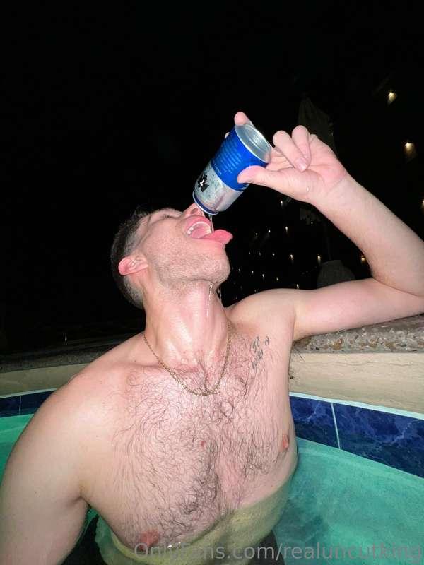 Got a little tipsy in the tub last night and then I couldn't..