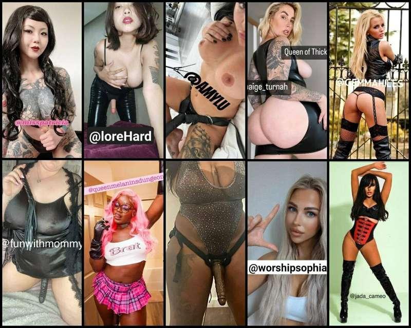 😈 ON YOUR KNEES WORSHIP THESE QUEENS! 😈

@misspatricia @lore..