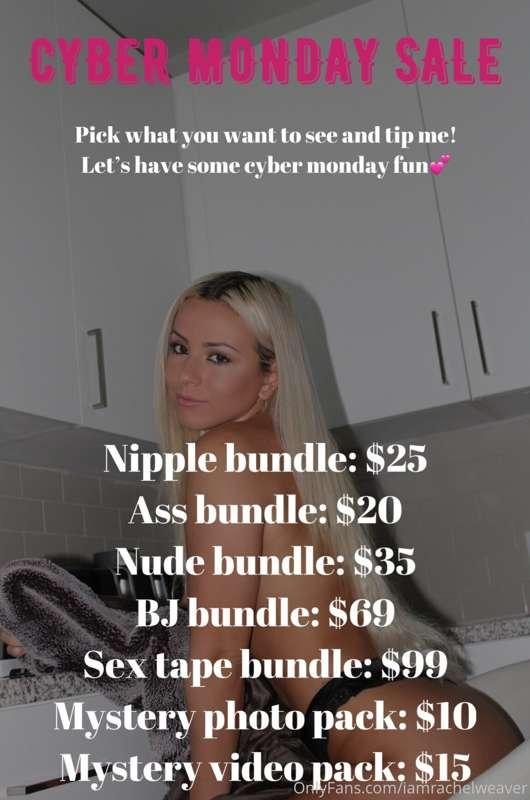 ***CYBER MONDAY DEAL*** **Don't miss out!!** 😈😏  ***CYBER MO..
