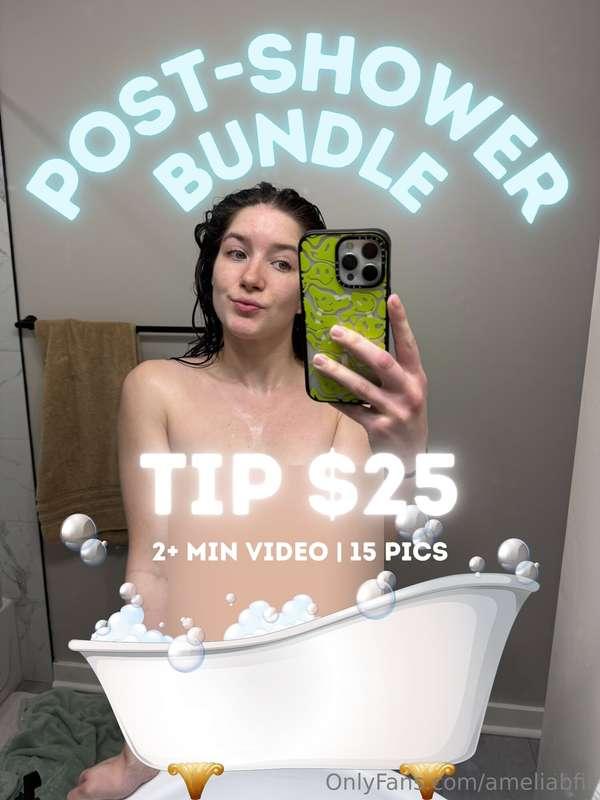 🚿 TIP $25 FOR THE BUNDLE 💦idk about you, but for me... takin..