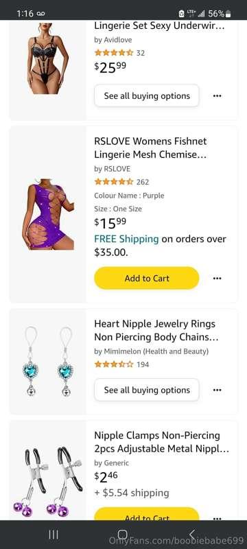 Here's part of my Wishlist. Tip for the items accordingly😘