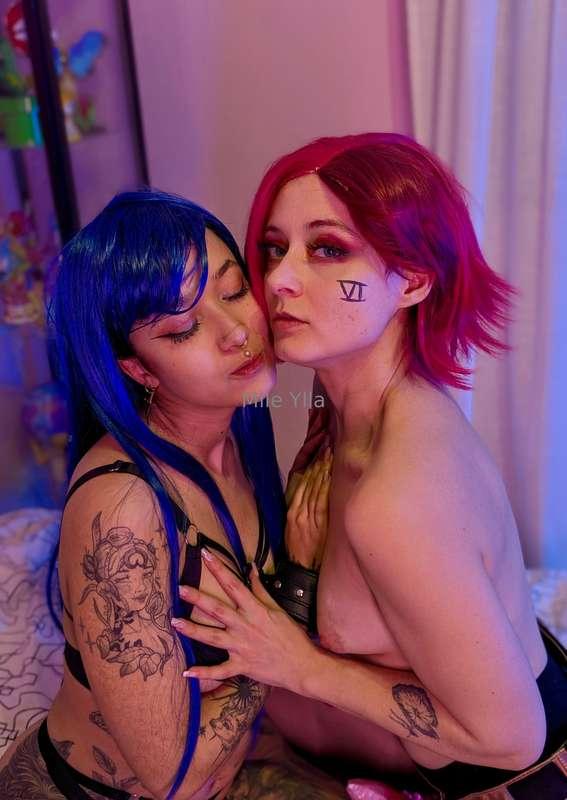 Avec @noochka ! Ça vous avez manquez ? 🥰C'est la vidéo de la..