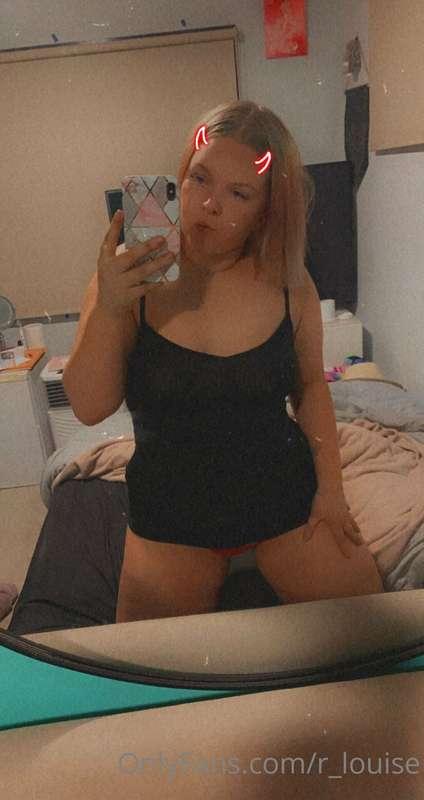 The devil comes out of me 😈