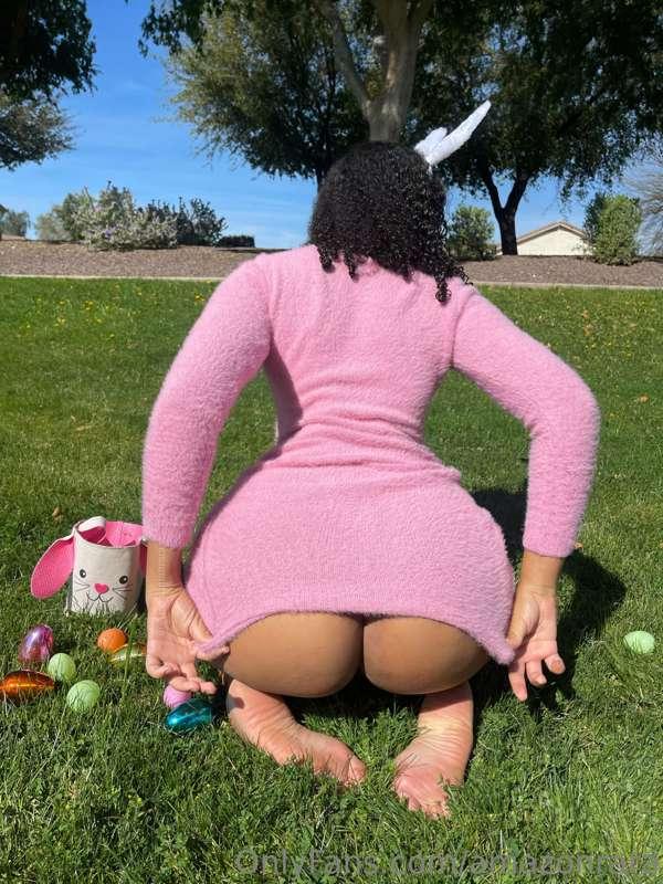 Happy Easter bby wyd today? 🐰💦