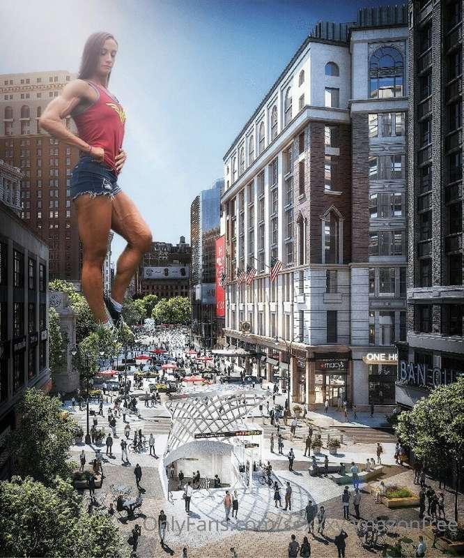 Tips highly encouraged to support this type of Giantess. Whi..