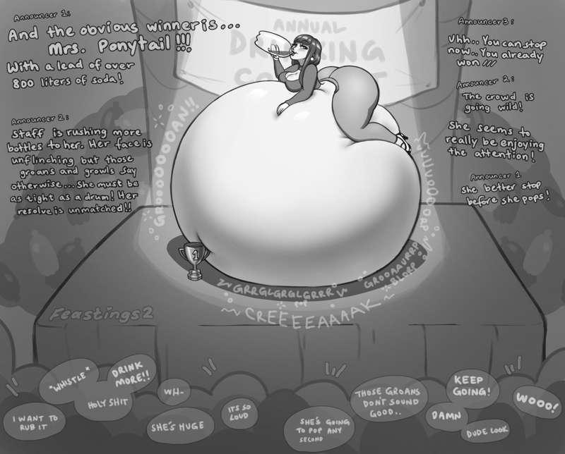 Drinking Contest (with/without dialogue)