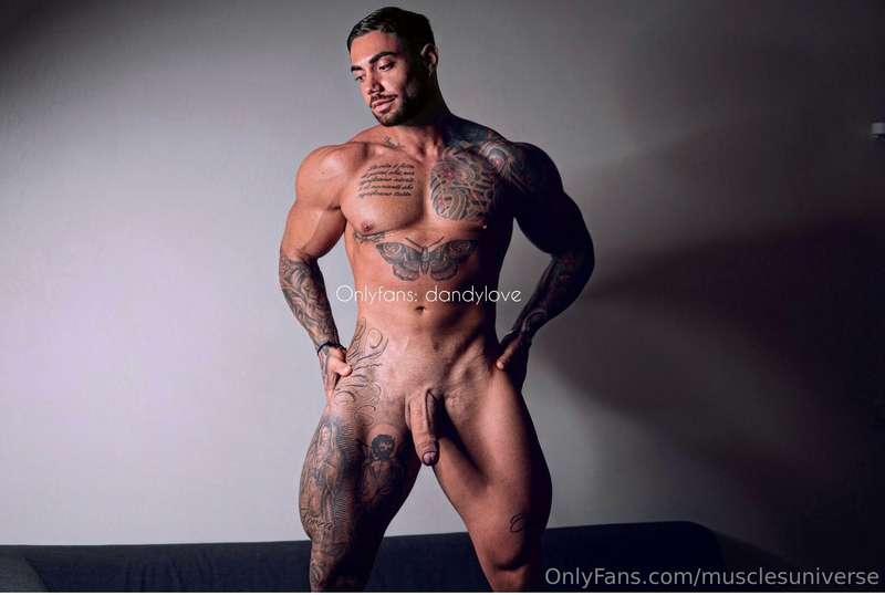 Amazing italian/spanish tattooed bodybuilder @dandylove has ..