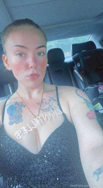 Behind every bad bitch is a car seat