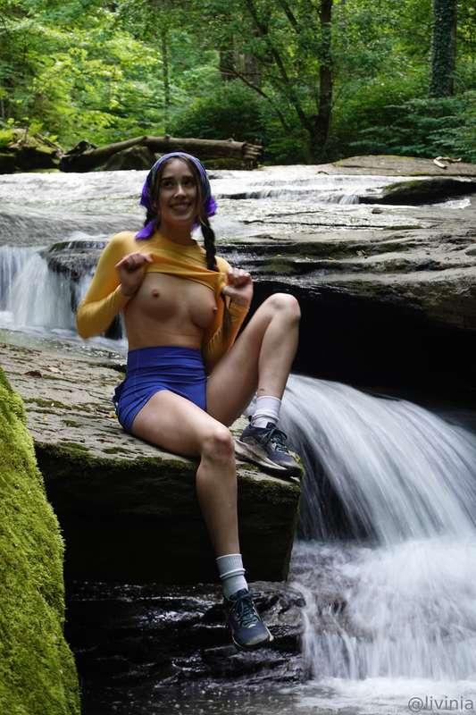 I almost slipped and fell into the water trying to take this..