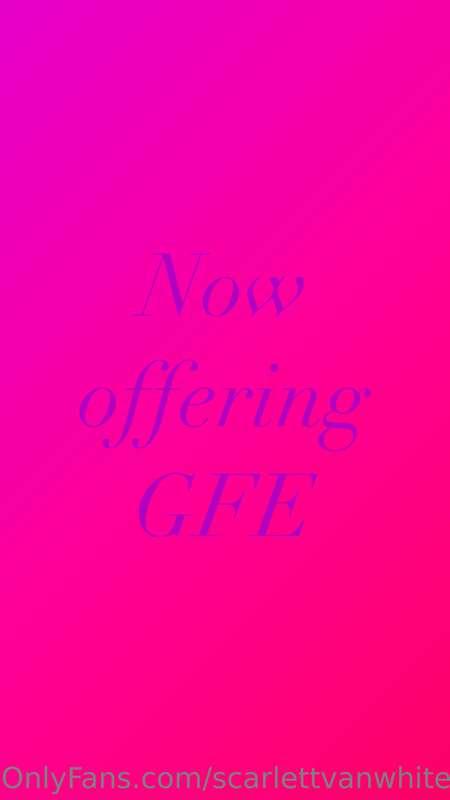 For anyone interested, I’m now offering GFE along with selli..