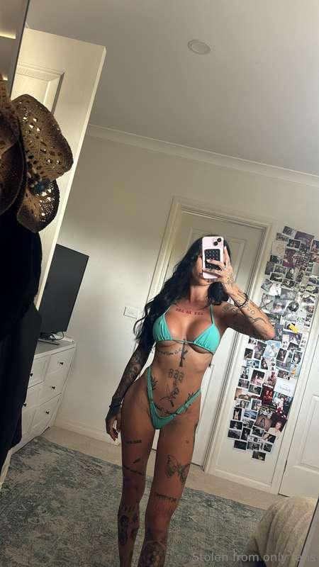 Cum tell me what you think of my new bikini 😏