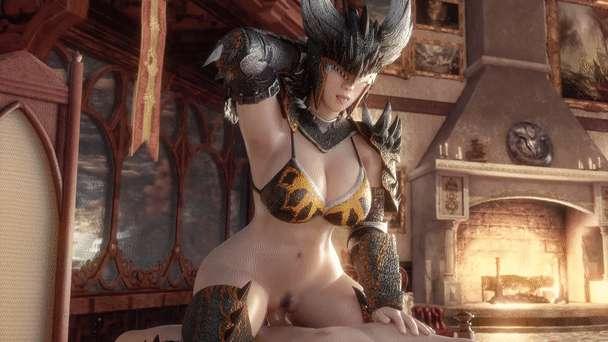 Nergigante Reward (MHW) - 1080p60, VA, extended, no pubes, xsub/no sub, no watermark