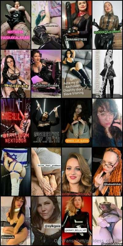 😈KINKY DOMMES ONLINE NOW!😈6h
@AishaKalahariFree @GoddessElle..