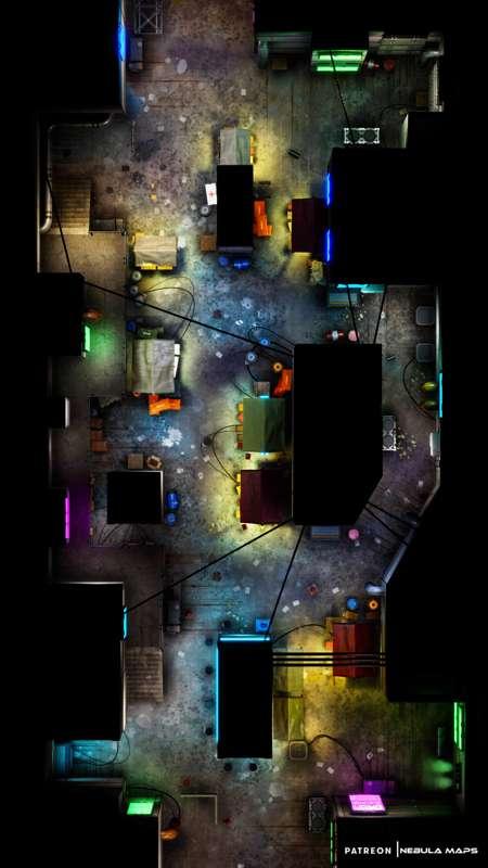 Cyber Market (27x48)