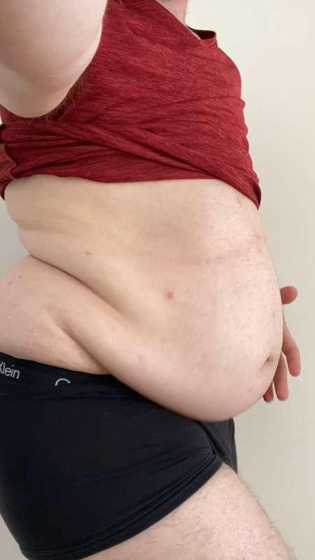 Soft hanging stomach