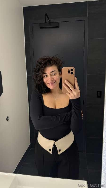 I’ve honestly stopped wearing makeup. I’m allowing my hair t..