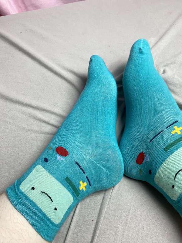 Aren’t those socks Pretty?