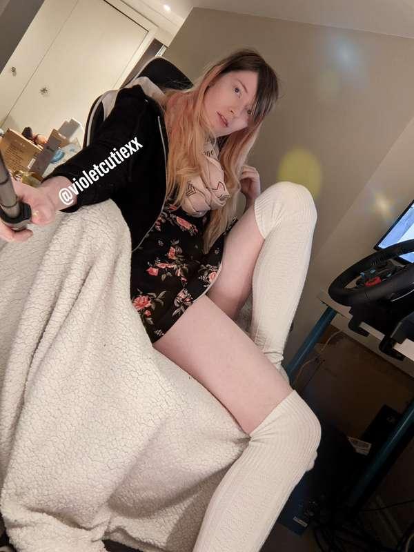 I felt cute in this outfit, but I also felt cute taking it o..